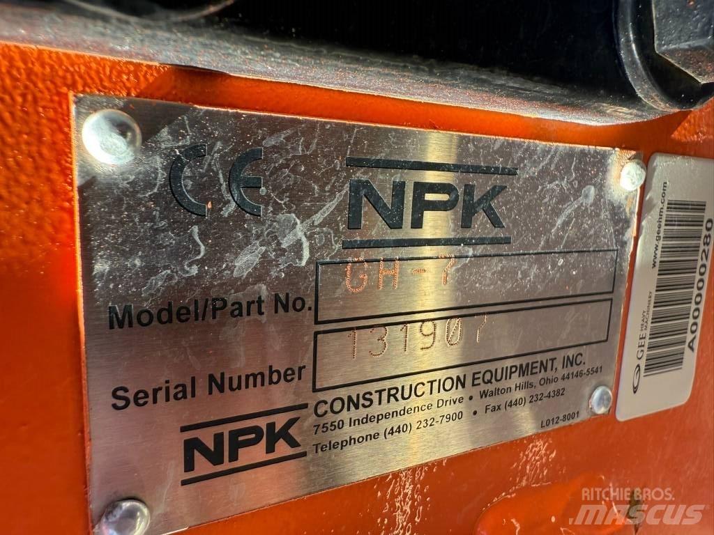 NPK GH 7 Hidrolik kırıcılar