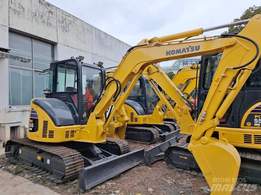 Komatsu PC55 Mini ekskavatörler, 7 tona dek