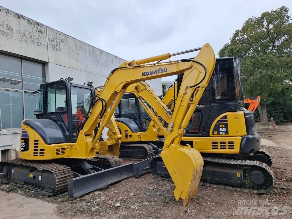Komatsu PC55 Mini ekskavatörler, 7 tona dek