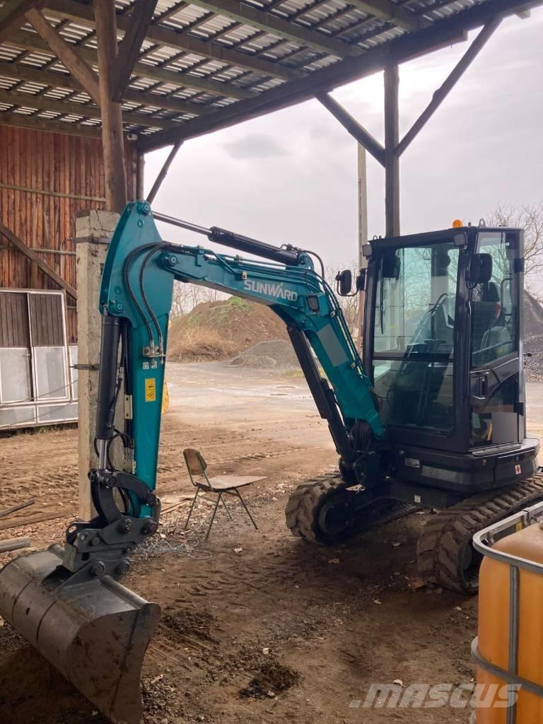 Sunward SWE 25 UF Mini ekskavatörler, 7 tona dek