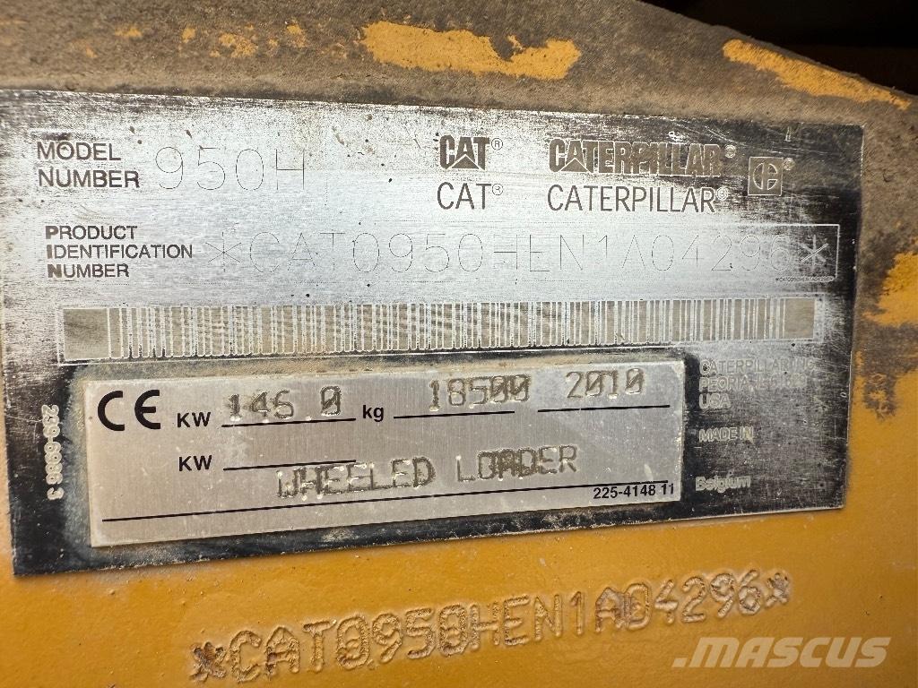 CAT 950 H Tekerlekli yükleyiciler