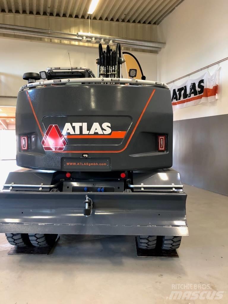 Atlas 165 Wsr Lastik tekerli ekskavatörler