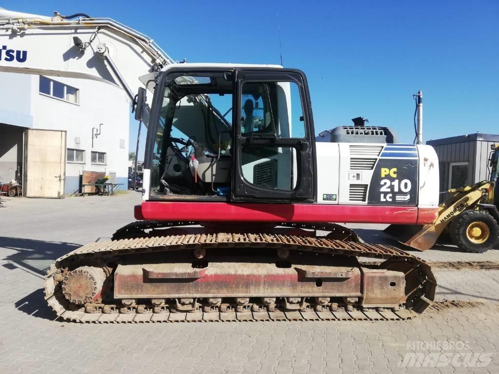 Komatsu PC 210-8 Paletli ekskavatörler