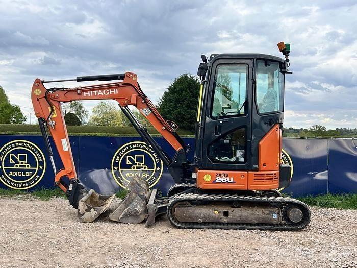 Hitachi ZX26U Özel ekskavatörler