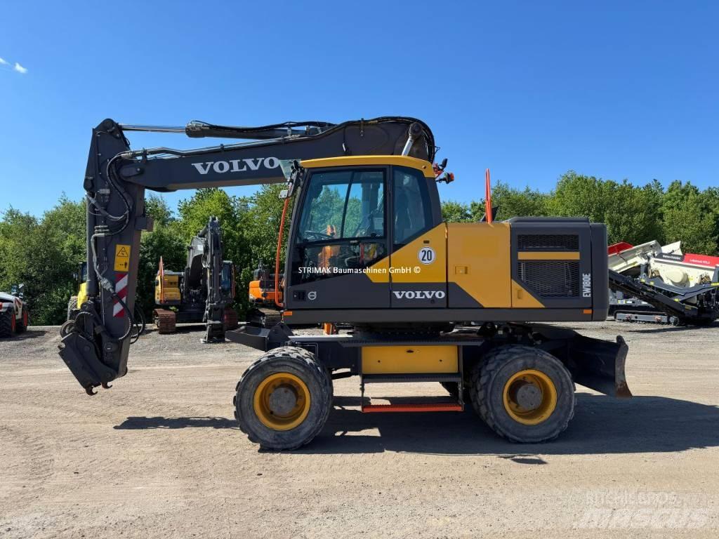 Volvo EW 180 E Lastik tekerli ekskavatörler