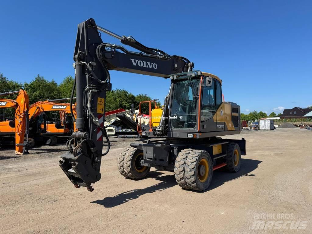 Volvo EW 180 E Lastik tekerli ekskavatörler