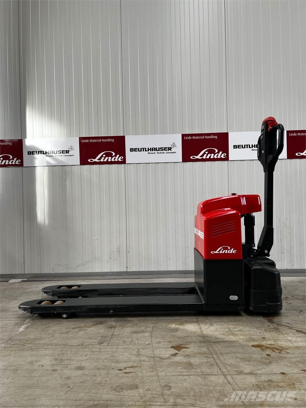 Linde MT15 Yaya kumandali istif makinasi