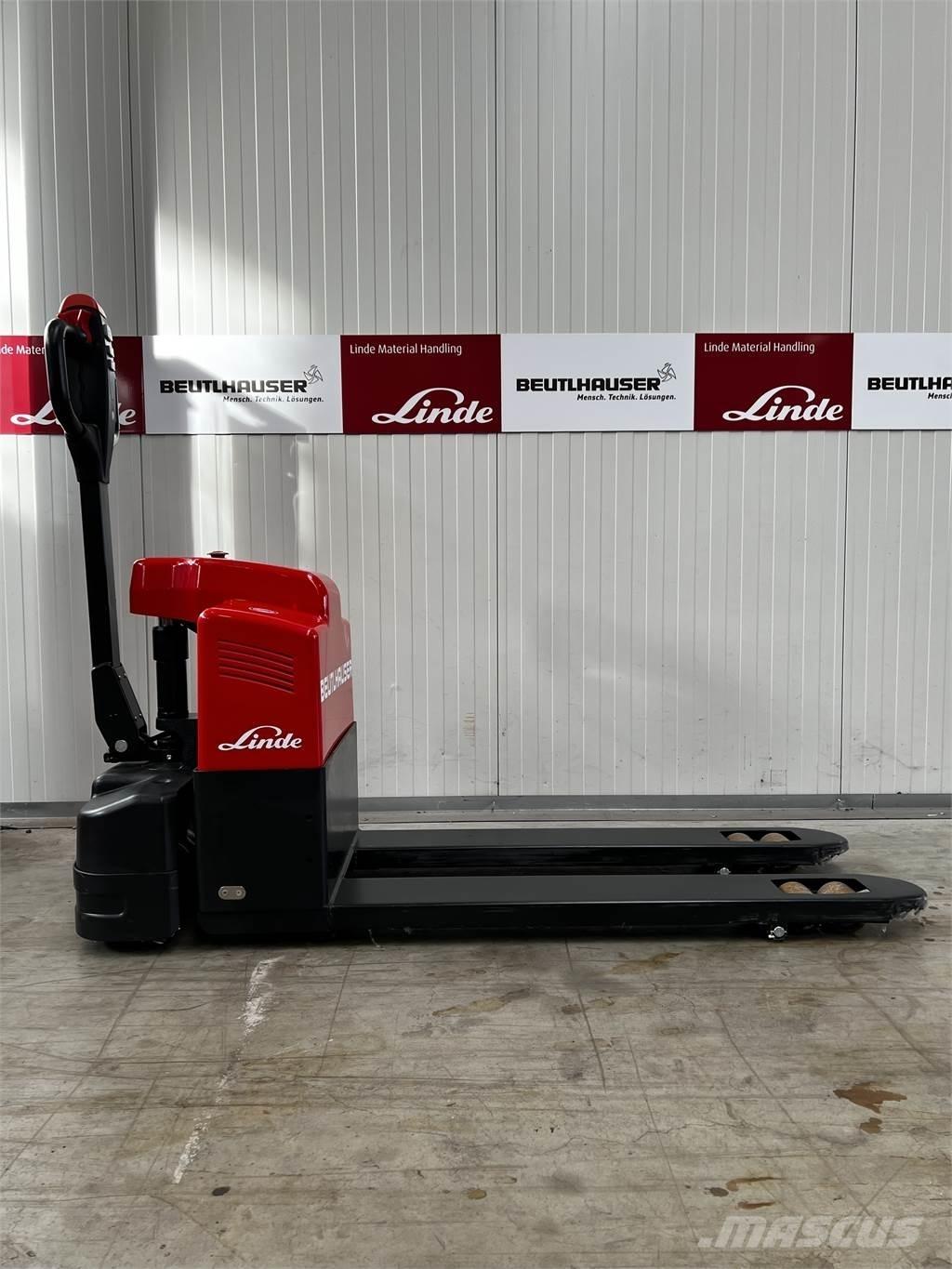 Linde MT15 Yaya kumandali istif makinasi