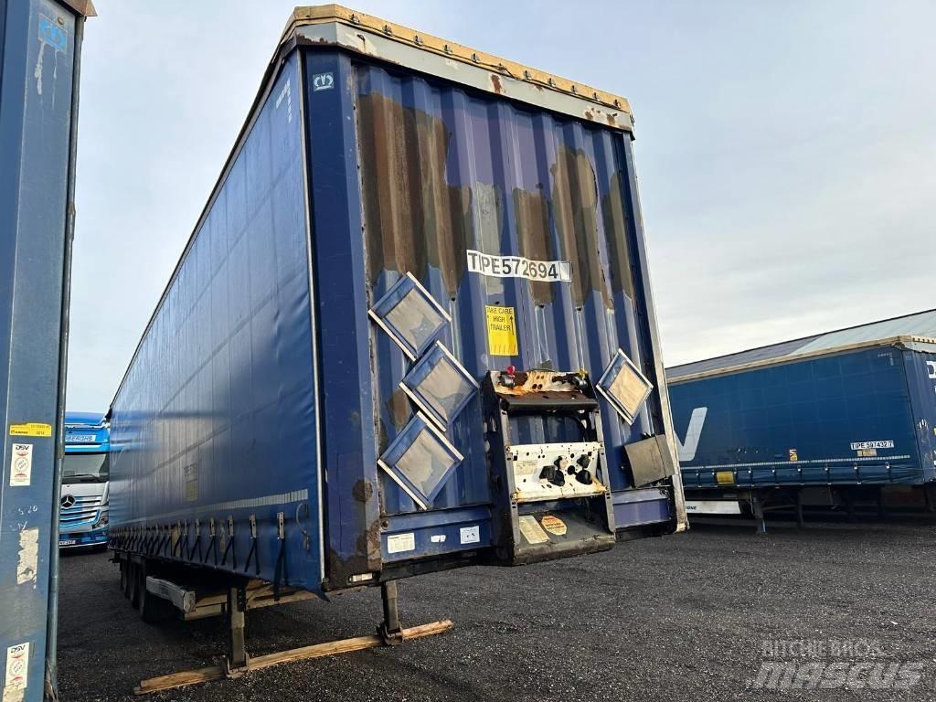 Krone SD MEGA-LINER Perdeli yari çekiciler