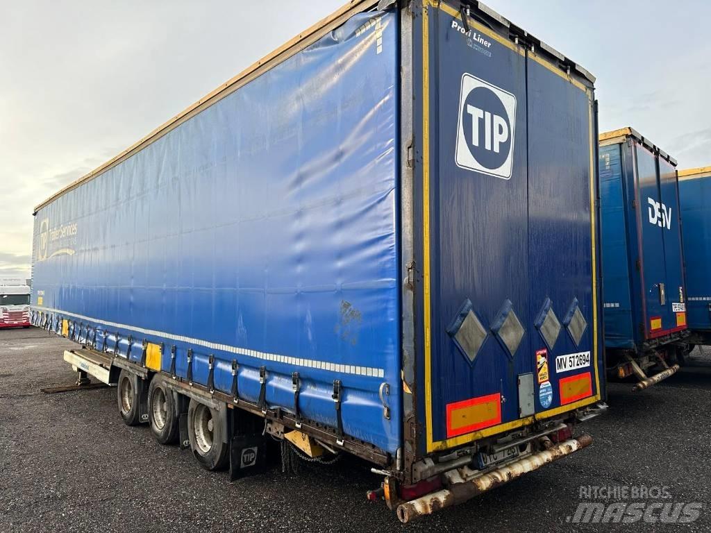 Krone SD MEGA-LINER Perdeli yari çekiciler