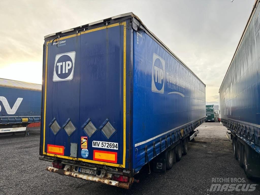 Krone SD MEGA-LINER Perdeli yari çekiciler
