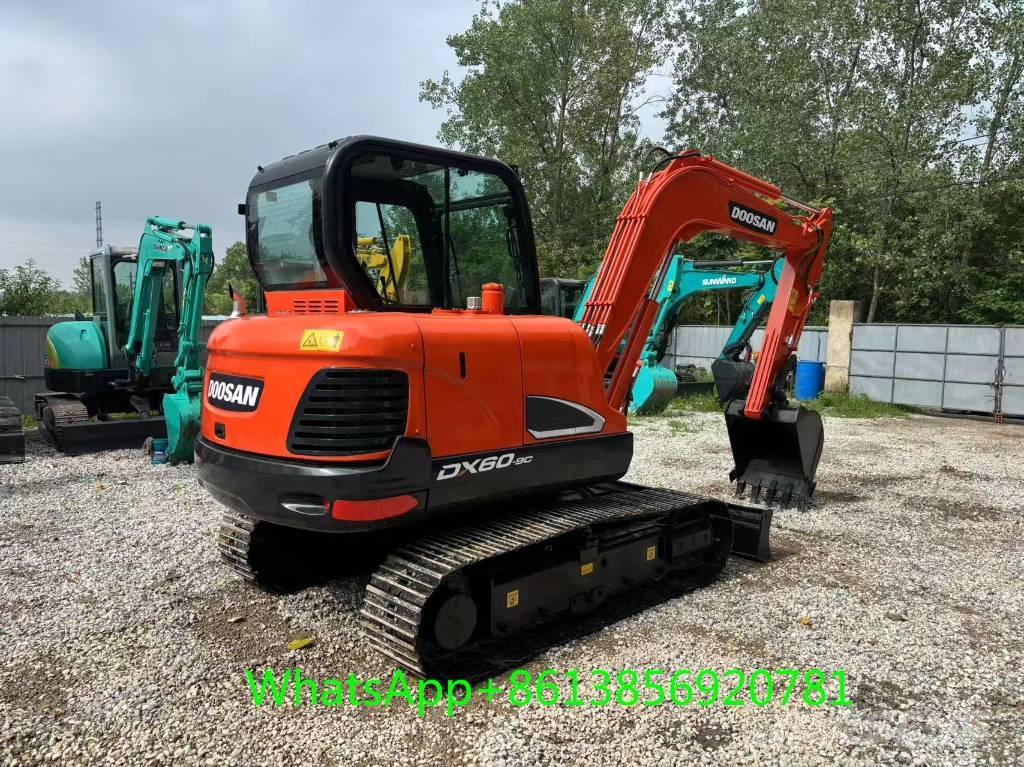 Doosan DX 60 Mini ekskavatörler, 7 tona dek