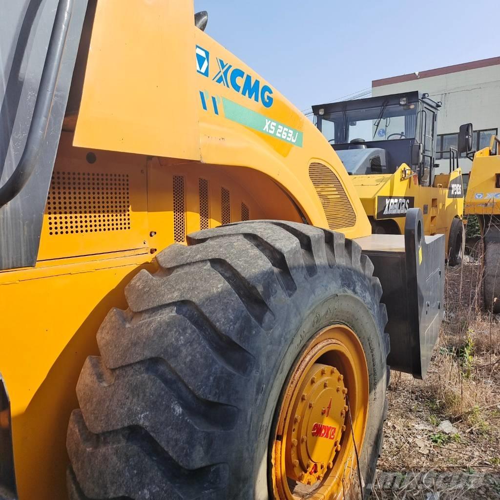 XCMG XS 263 J Tek tamburlu silindirler