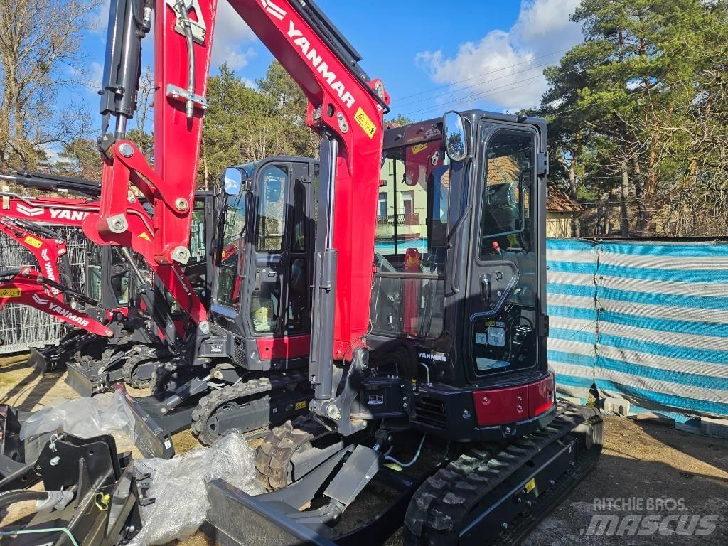 Yanmar Vio 33 Mini ekskavatörler, 7 tona dek