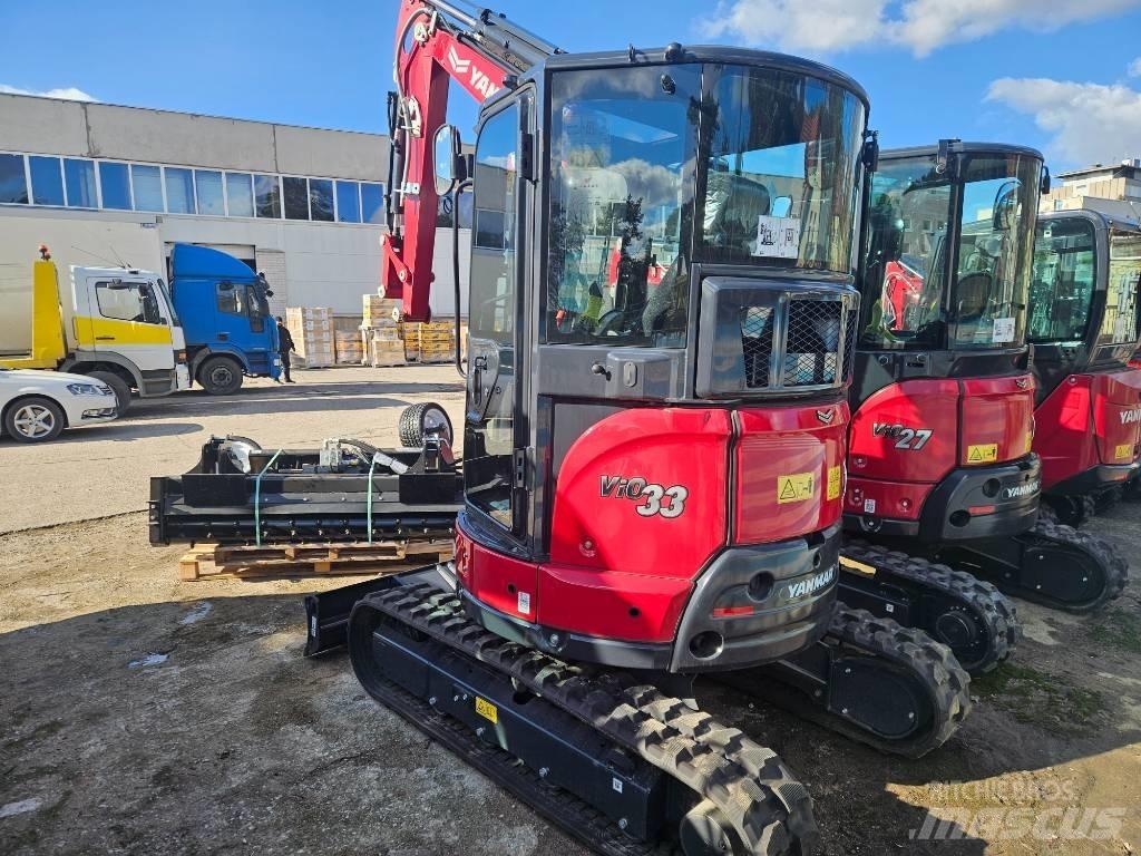 Yanmar Vio 33 Mini ekskavatörler, 7 tona dek