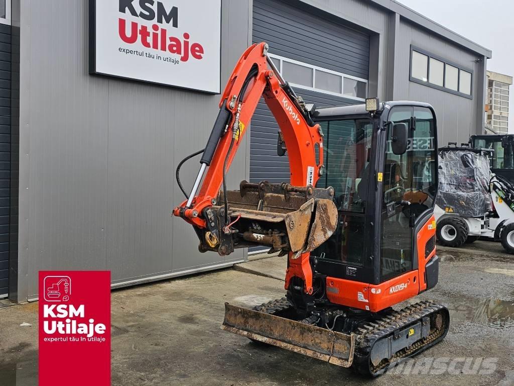 Kubota KX 019-4 Mini ekskavatörler, 7 tona dek