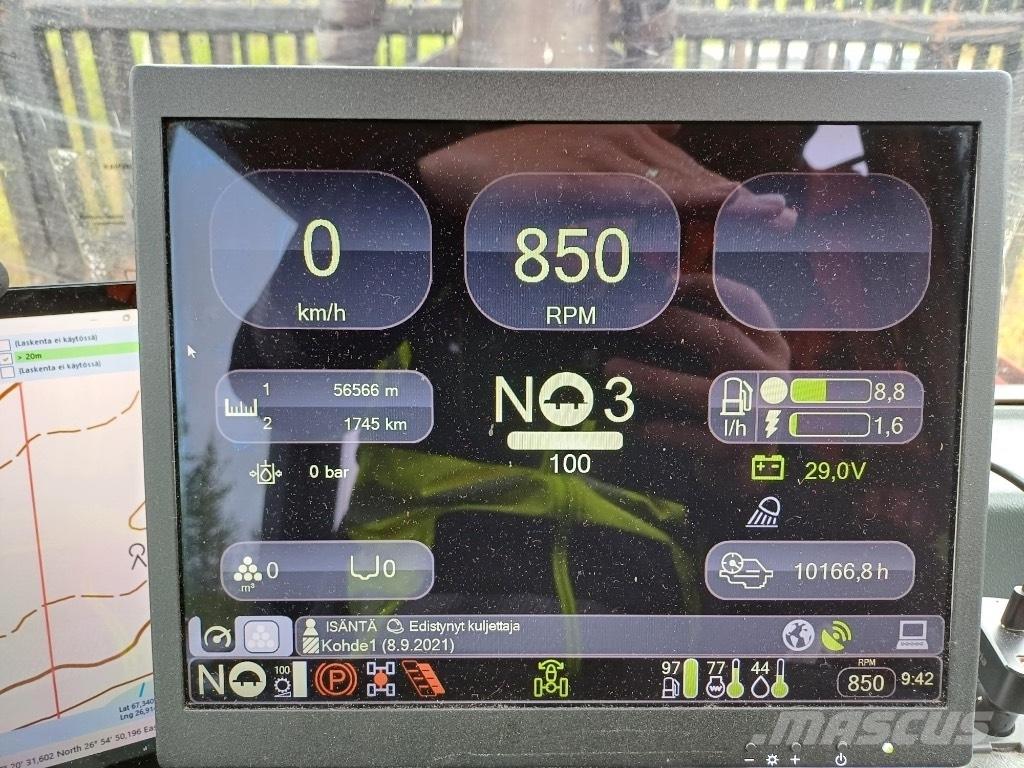 Komatsu 840 TX Tomruk yükleyici traktörler