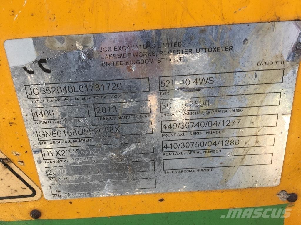 JCB 520-40 Teleskopik yükleyiciler