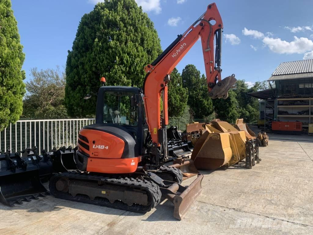 Kubota U 48-4 Mini ekskavatörler, 7 tona dek