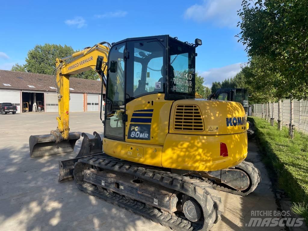 Komatsu PC 80 MR-5 Midi ekskavatörler 7 - 12 t