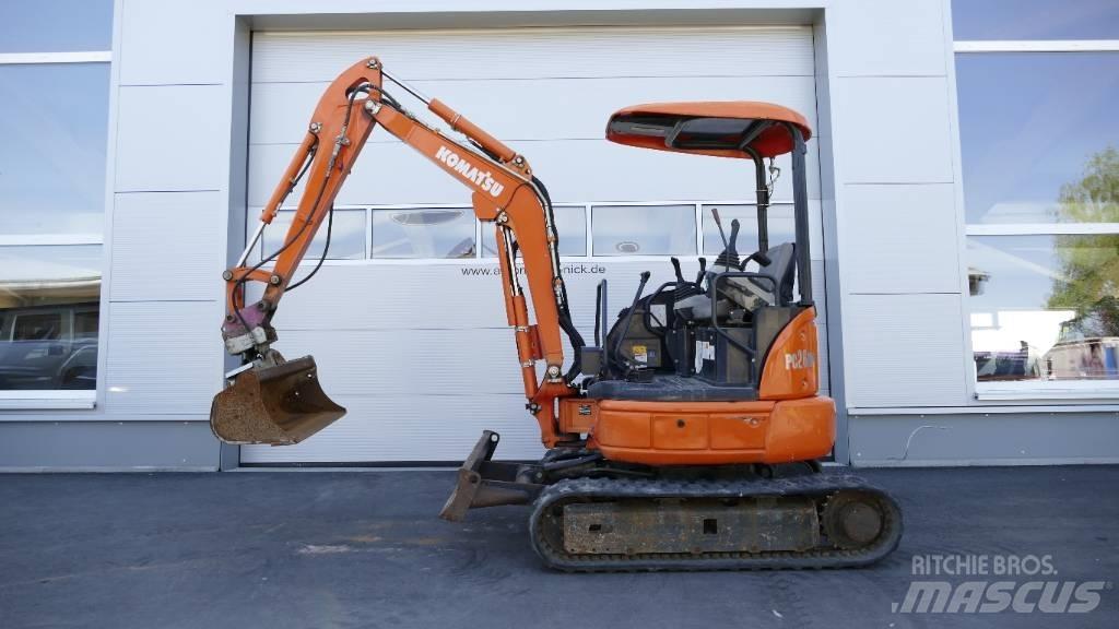 Komatsu PC 26 MR Mini ekskavatörler, 7 tona dek