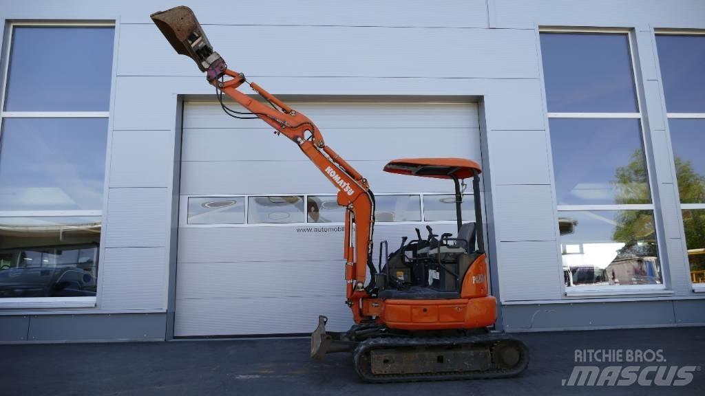 Komatsu PC 26 MR Mini ekskavatörler, 7 tona dek