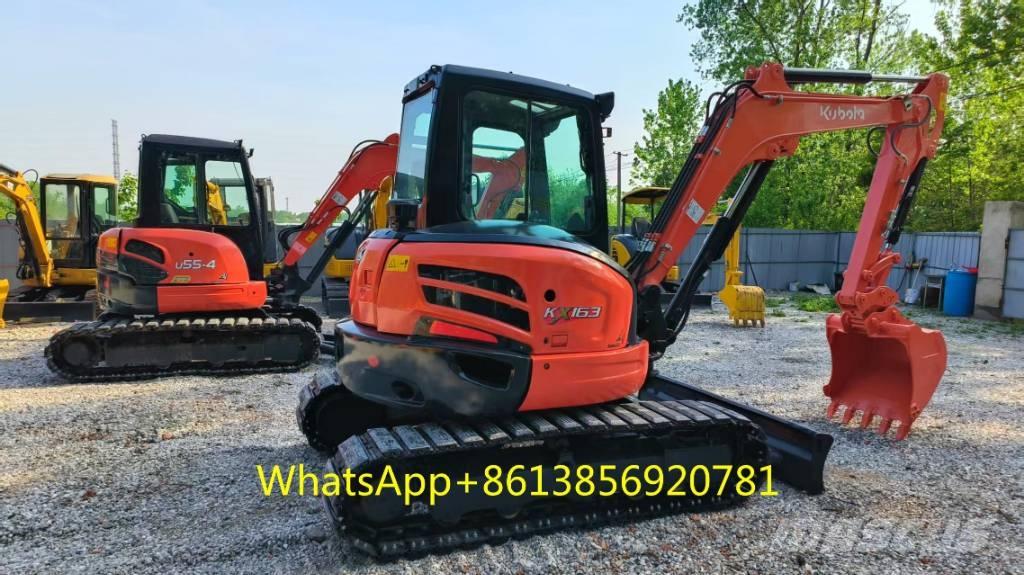 Kubota KX 163-5 Mini ekskavatörler, 7 tona dek