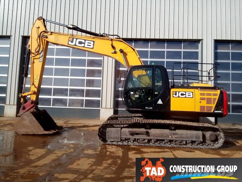 JCB JS 220 LC Paletli ekskavatörler