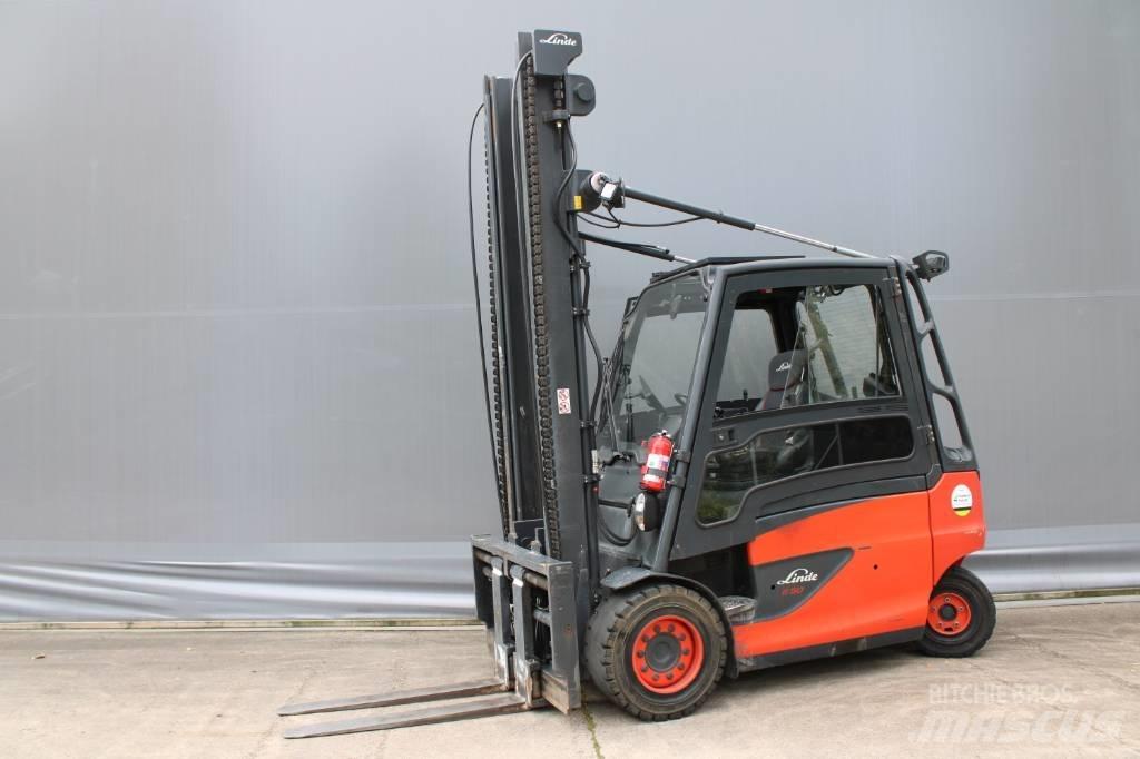 Linde E50HL-01 Elektrikli forkliftler