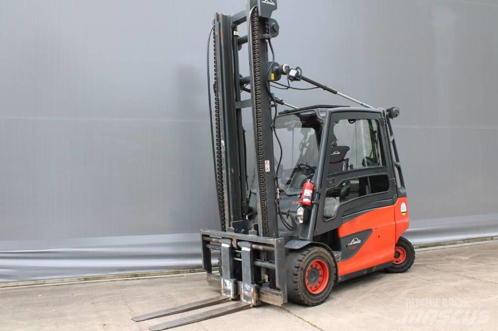 Linde E50HL-01 Elektrikli forkliftler