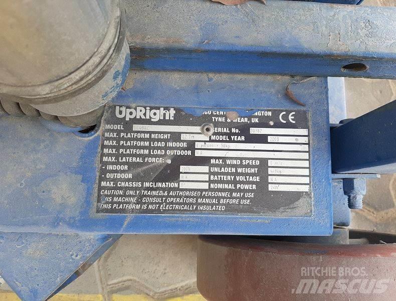 UpRight UL40AC Diger lift ve platformlar
