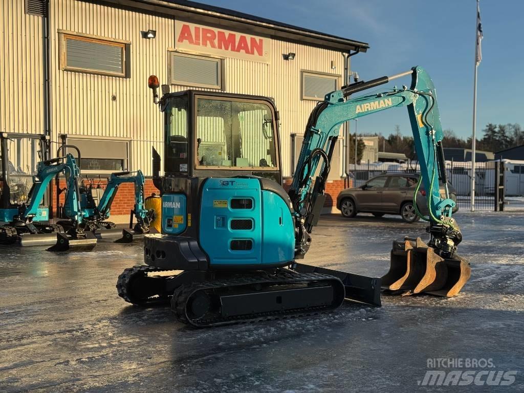 Airman AX 38 U-6 Mini ekskavatörler, 7 tona dek