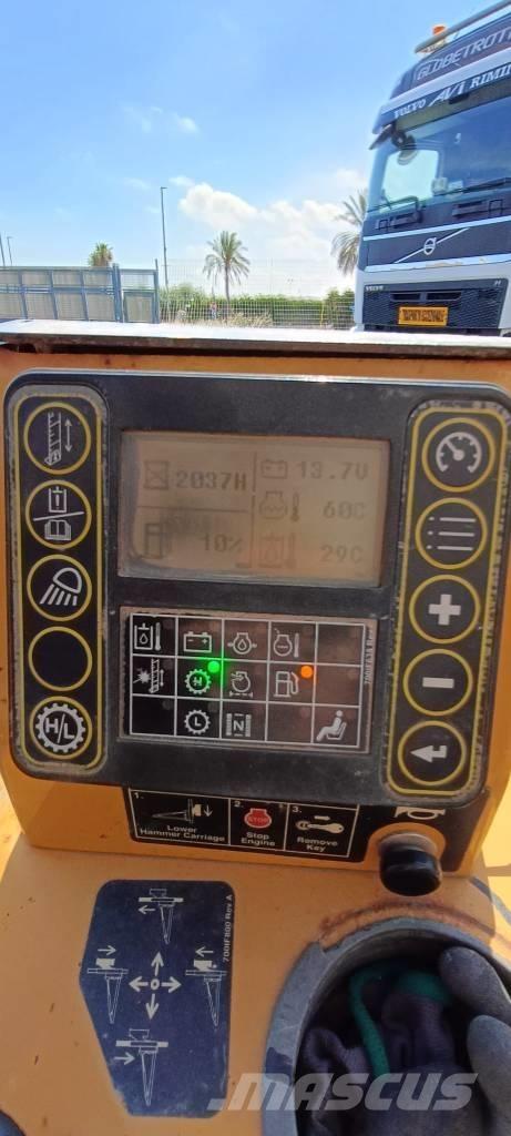 Vermeer PD10 Titreşimli kazık çakıcıları