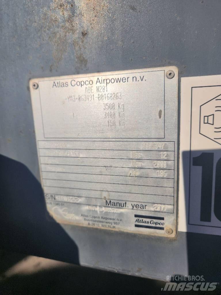 Atlas Copco XAHS 347 Kompresörler