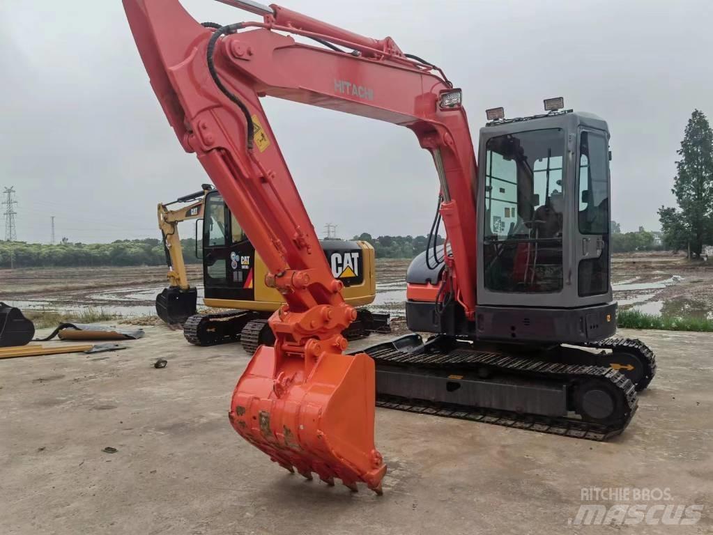 Hitachi ZX 55 UR Mini ekskavatörler, 7 tona dek