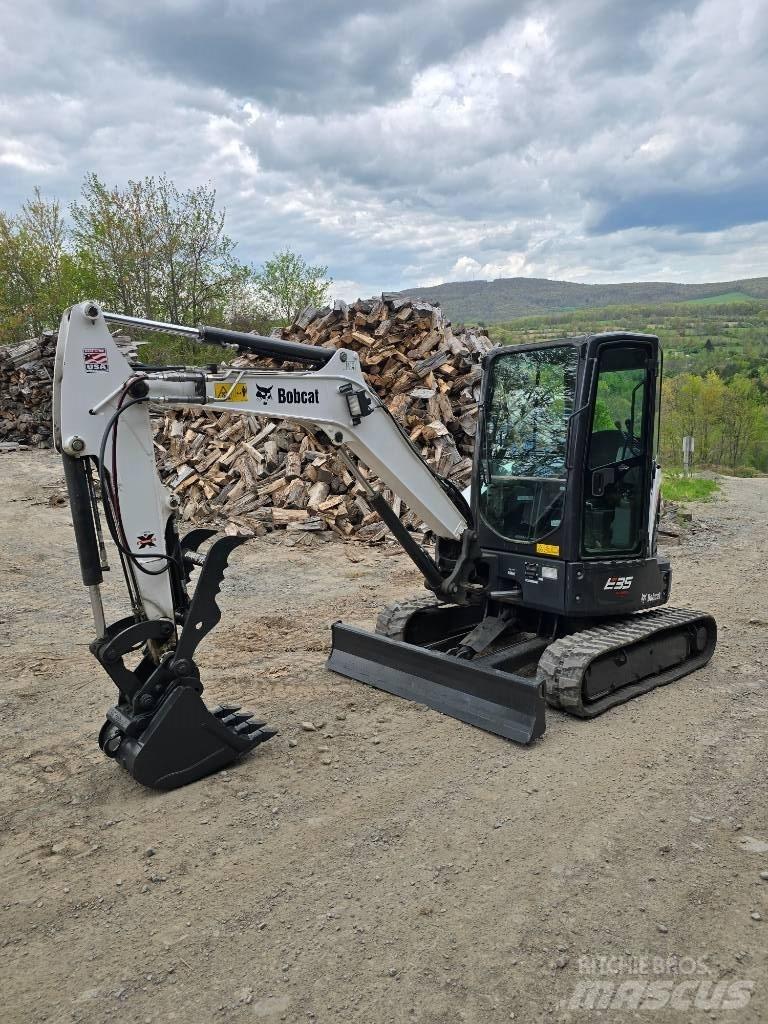 Bobcat E35 Mini ekskavatörler, 7 tona dek