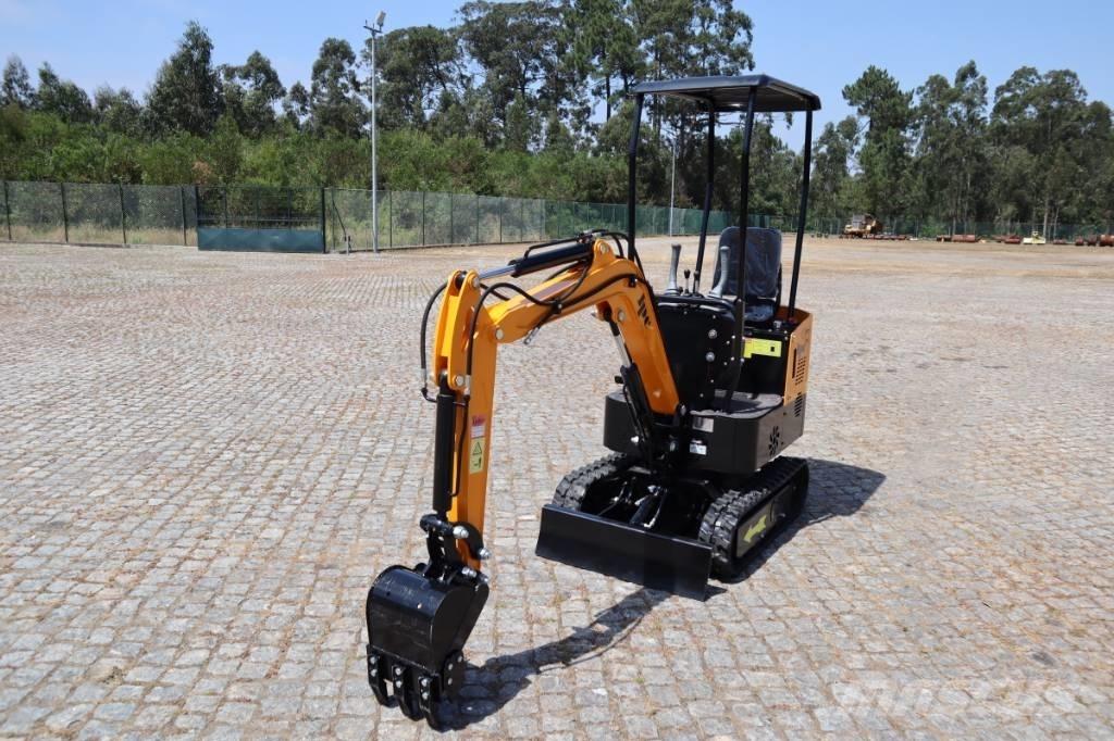 JPC HT12 Mini ekskavatörler, 7 tona dek