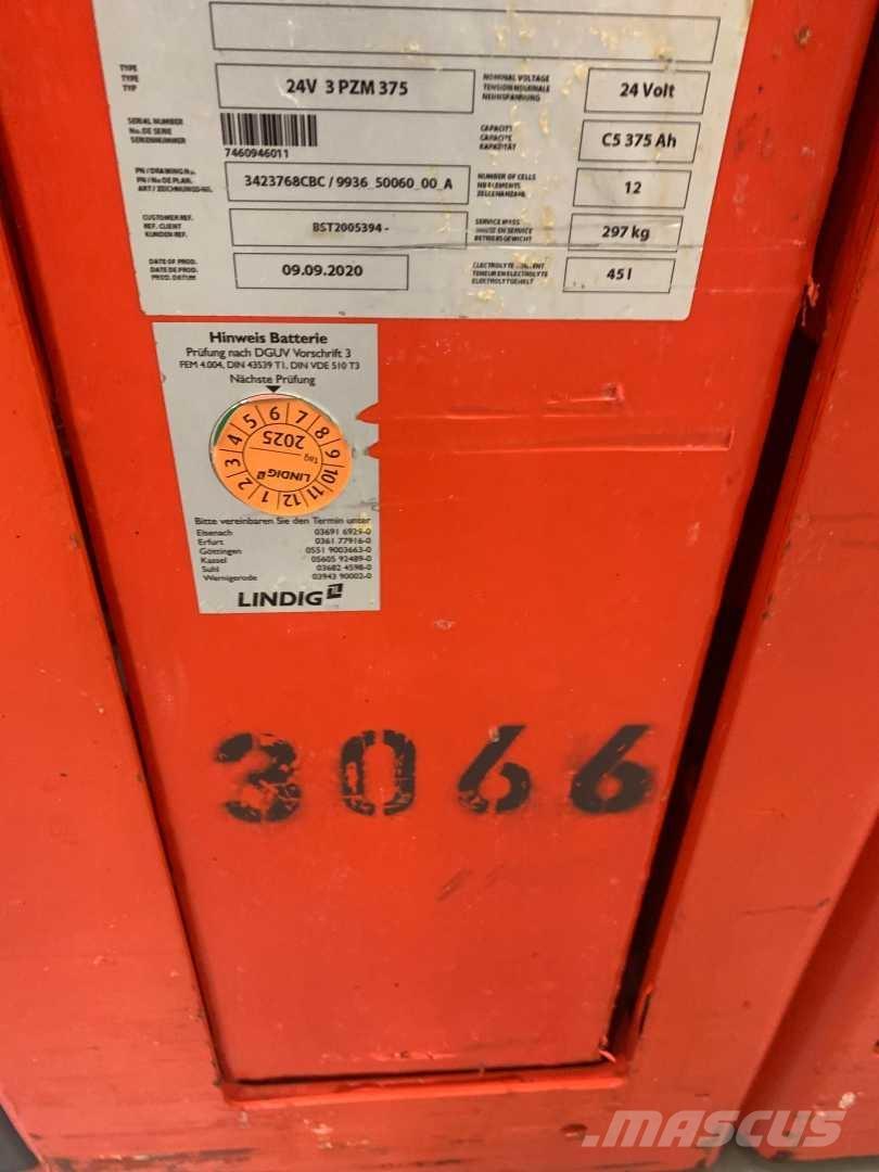 Linde L14 Akülü depo ekipmanları