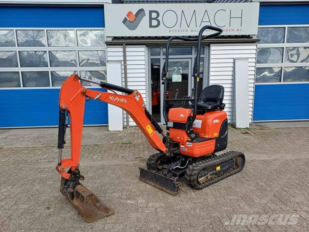 Kubota U 10-3 Mini ekskavatörler, 7 tona dek