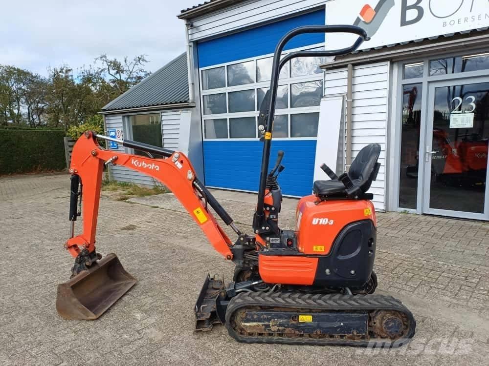 Kubota U 10-3 Mini ekskavatörler, 7 tona dek