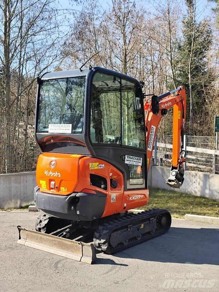Kubota KX 019-4 Mini ekskavatörler, 7 tona dek