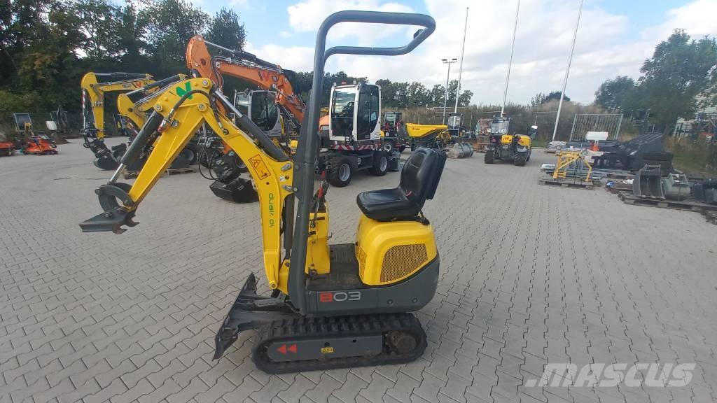 Wacker Neuson 803 Paletli ekskavatörler