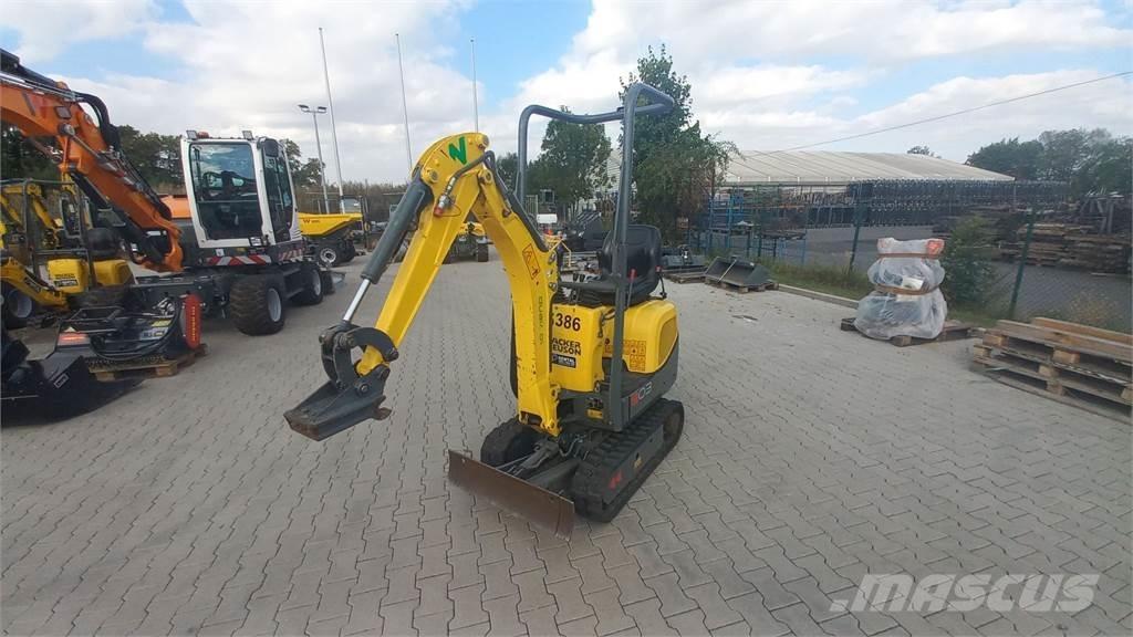Wacker Neuson 803 Paletli ekskavatörler