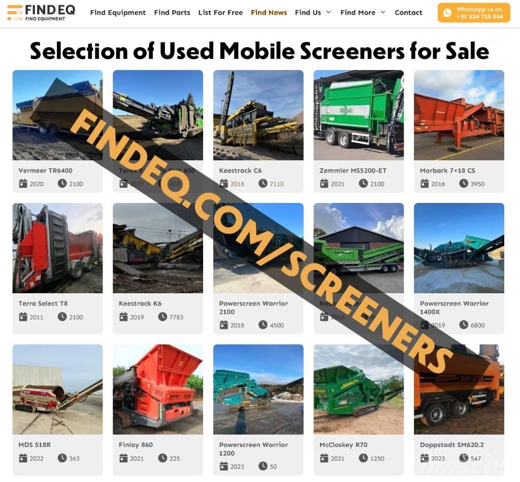 PowerScreen Div. Gezer eleyiciler