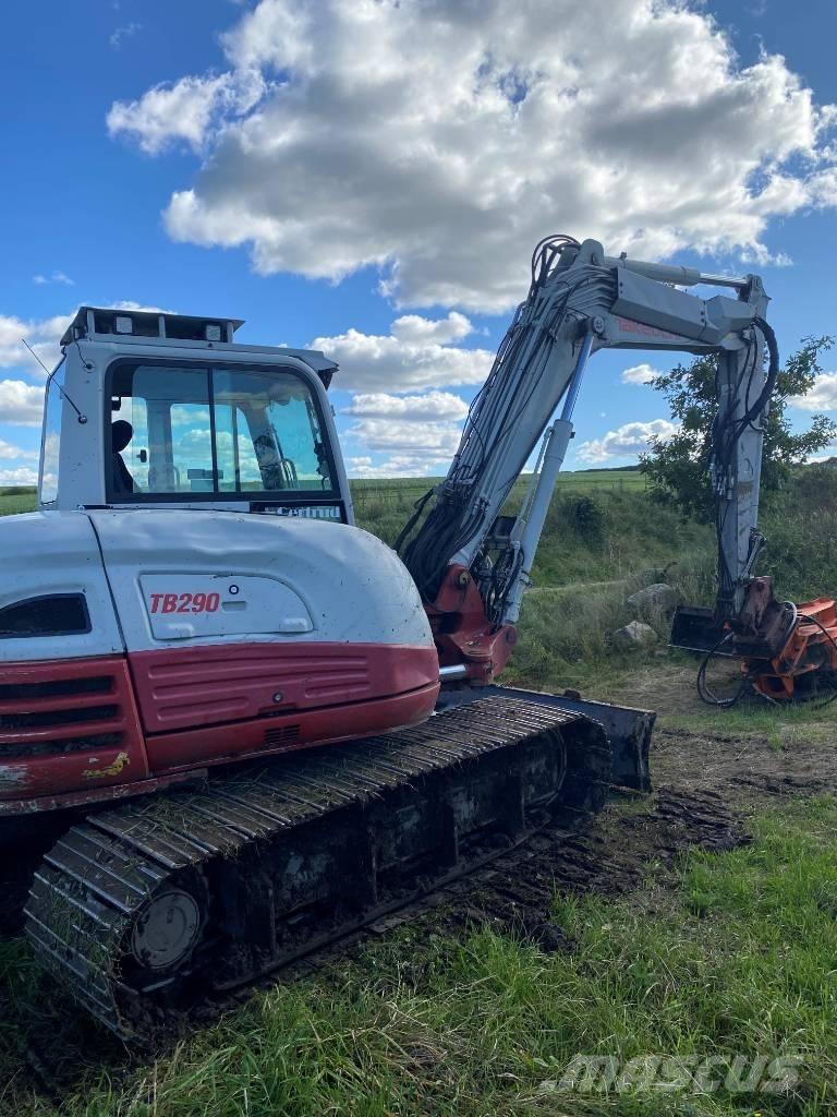 Takeuchi TB 290 Paletli ekskavatörler