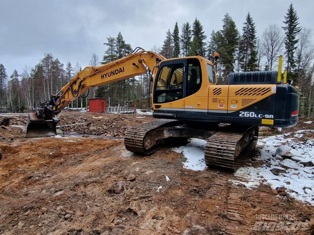 Hyundai 260 LC Paletli ekskavatörler