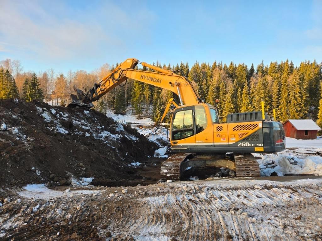 Hyundai 260 LC Paletli ekskavatörler