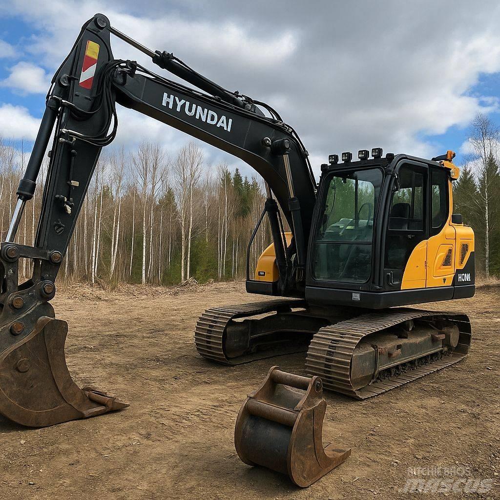 Hyundai HX 140 AL Paletli ekskavatörler