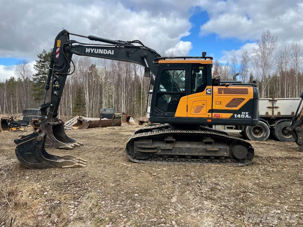 Hyundai HX 140 AL Paletli ekskavatörler