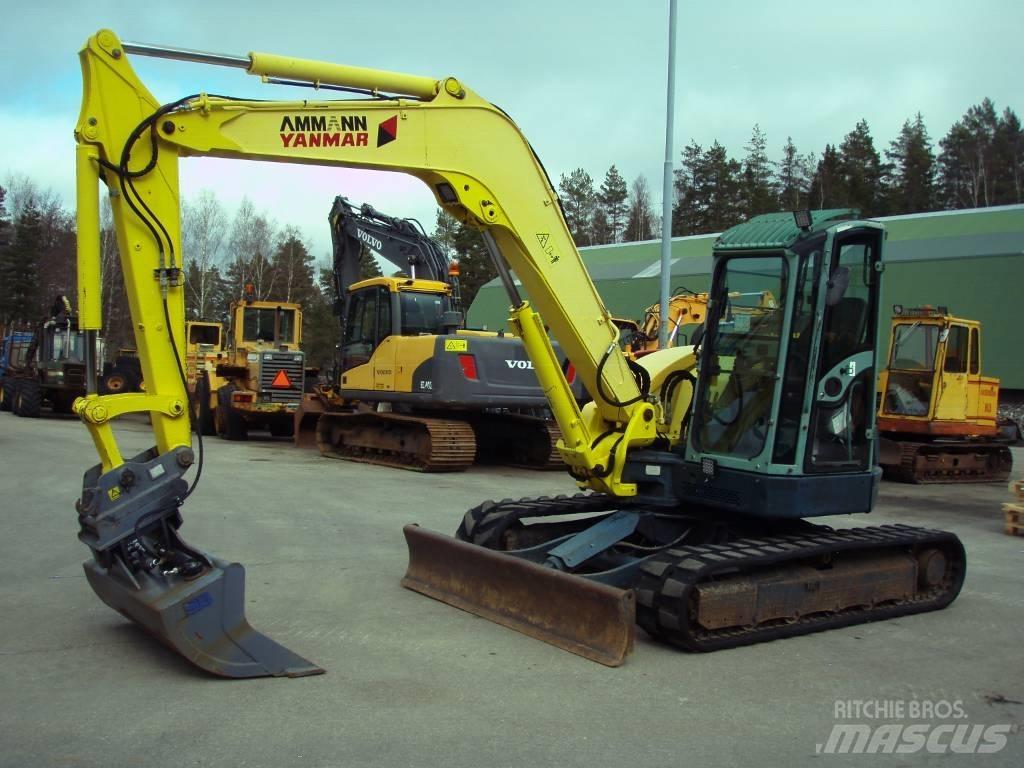 Yanmar Vio 75 Midi ekskavatörler 7 - 12 t